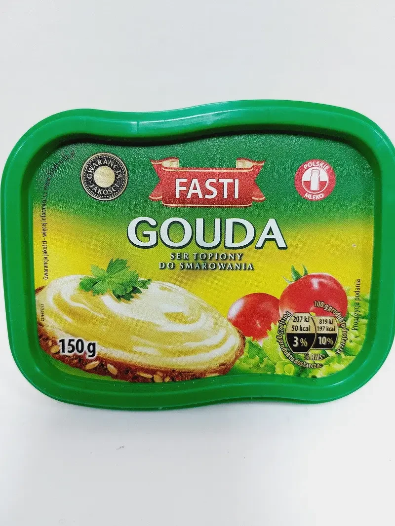 Сир плавлений Гауда Fasti Gouda 150г Польща