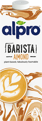 Молоко Мигдальне для Бариста БЕЗ ЛАКТОЗИ БЕЗ ГЛЮТЕНА Alpro Barista Almond 1 л Бельгія