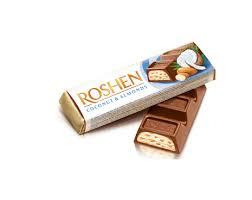 Батончик Roshen з кокосом і мигдалем 40 г
