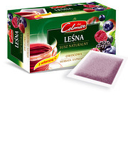 Чай фруктовий Celmar Lesna (лісова ягода) Польща 20 пакетиків 34г