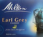 Чай Milton міцний чорний з бергамотом 80 пакетиків Польща 120г