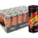 Напій сильногазований із соком і зі смаком вишні MARKA JUICY SODA 250 мл ж/б Угорщина