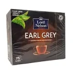Чай чорний ароматизований Lord Nelson EARL GREY (75х1.75г) 131,25г Польща