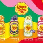 Напій газований зі смаком кавуна Chupa Chups Watermelon 345мл Корея