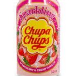 Напій газований зі смаком кавуна Chupa Chups Watermelon 345 мл ж/б Корея