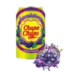 Напій газований зі смаком винограду Chupa Chups Grape 345 мл ж/б Корея