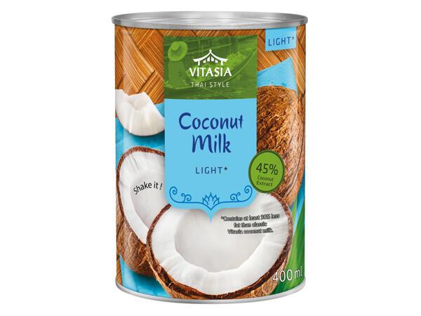Кокосове молоко 45% Vitasia Coconut Milk Light 400 мл Сербія