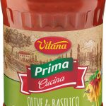 Соус томатний з оливками та базиліком до пасти Vitana Olive&Basilico 350г Чехія