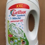 Гель для прання Gellux універсальний Німеччина 5,65 л (70тирок)