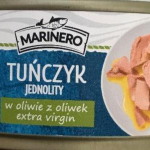 Тунець шматочками в оливковій олії Marinero Tunczyk oliwie z oliwek extra virgin 160г Польща