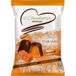Конфеты из молочного шоколада с карамельным кремом il Chocolatier Caramel.  Состав: 60% молочный шоколад: сахар, какао-масло, сухо
