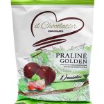 Цукерки праліне з горіховим кремом БЕЗ ГЛЮТЕНУ Eurochoc il Chocolatier Praline Golden 100г Іспанія