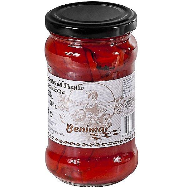 Консервований перець Пікільо Benimar Pimientos Del Piquillo Enteros Extra 300г/225г Іспанія