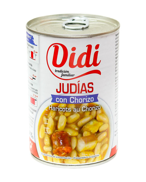 Фасоль з австрійської Didi Fabada Asturiana 415г Іспанія