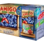 Сік Чорниця - Яблуко Amigo Blueberry та Apple 200 мл Македонія