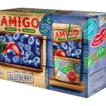 Сік Чорниця - Яблуко Amigo Blueberry та Apple 200 мл Македонія