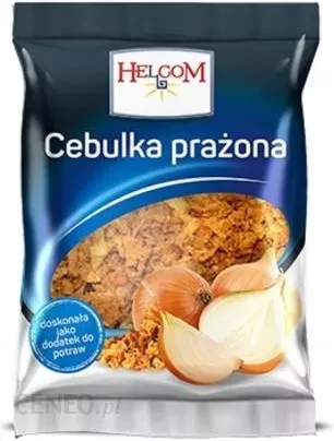 Хрумкий смажений лук Helcom Cebulka Smazona 100 г Польща