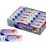 Жувальна гумка полуниця X-Fresh Chewing Gum Strawberry Flavour (10 подушечок) 14г Туреччина