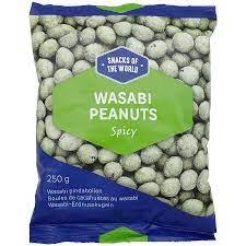 Арахіс смажений в оболонці зі смаком Васабі Wasabi Peanuts Spicy 250г Нідерланди
