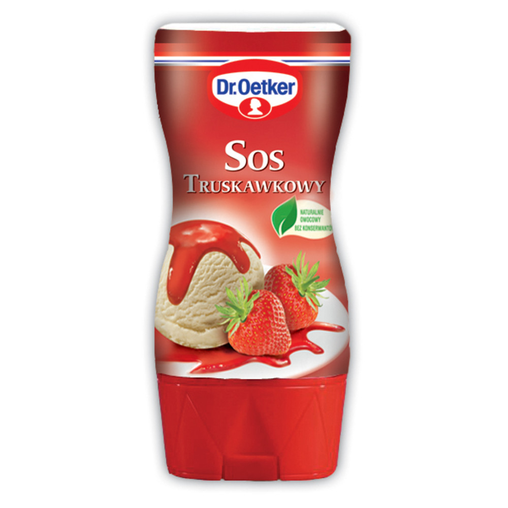 Топпінг - соус полуничний Dr.Oetker Sos Truskawkowy 200г Польща