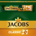 Кава розчинна Jacobs Classic 3 в 1 в стиках 10х18г 180 г Нідерланди