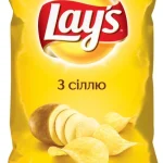 Чіпси картопляні з сілью Lay's 120г Україна