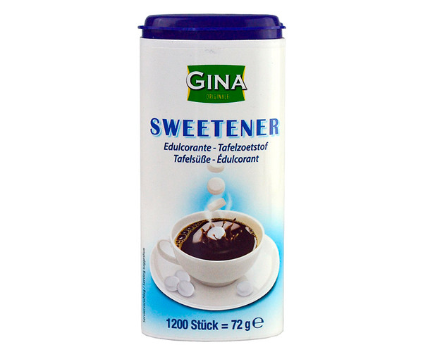 Цукрозамінник (підсолоджувач) Gina Sweetener 72г (1200 шт) Австрія
