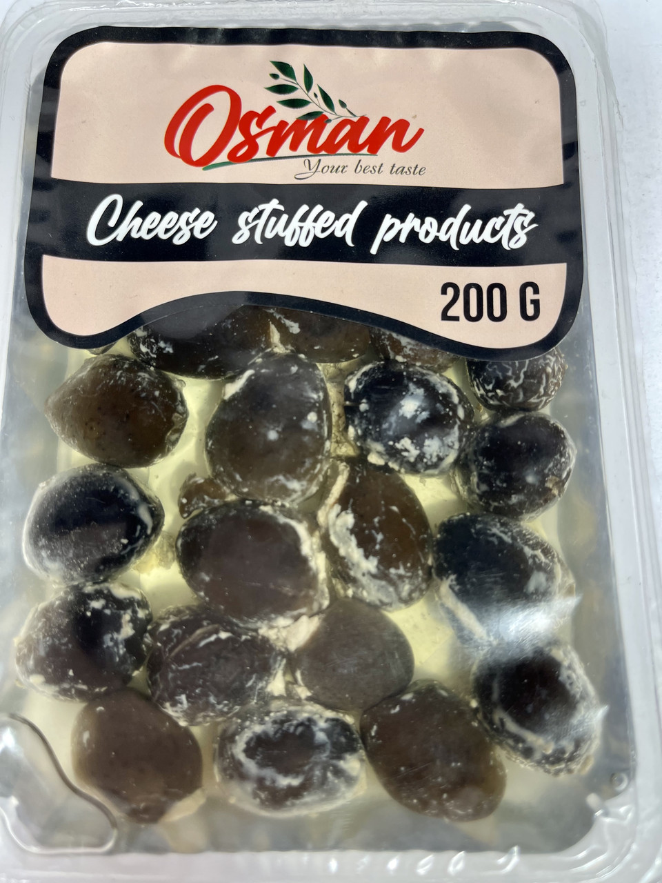 Маслини фаршировані сиром в олії Osman Chees Stuffed products 200г Туреччина
