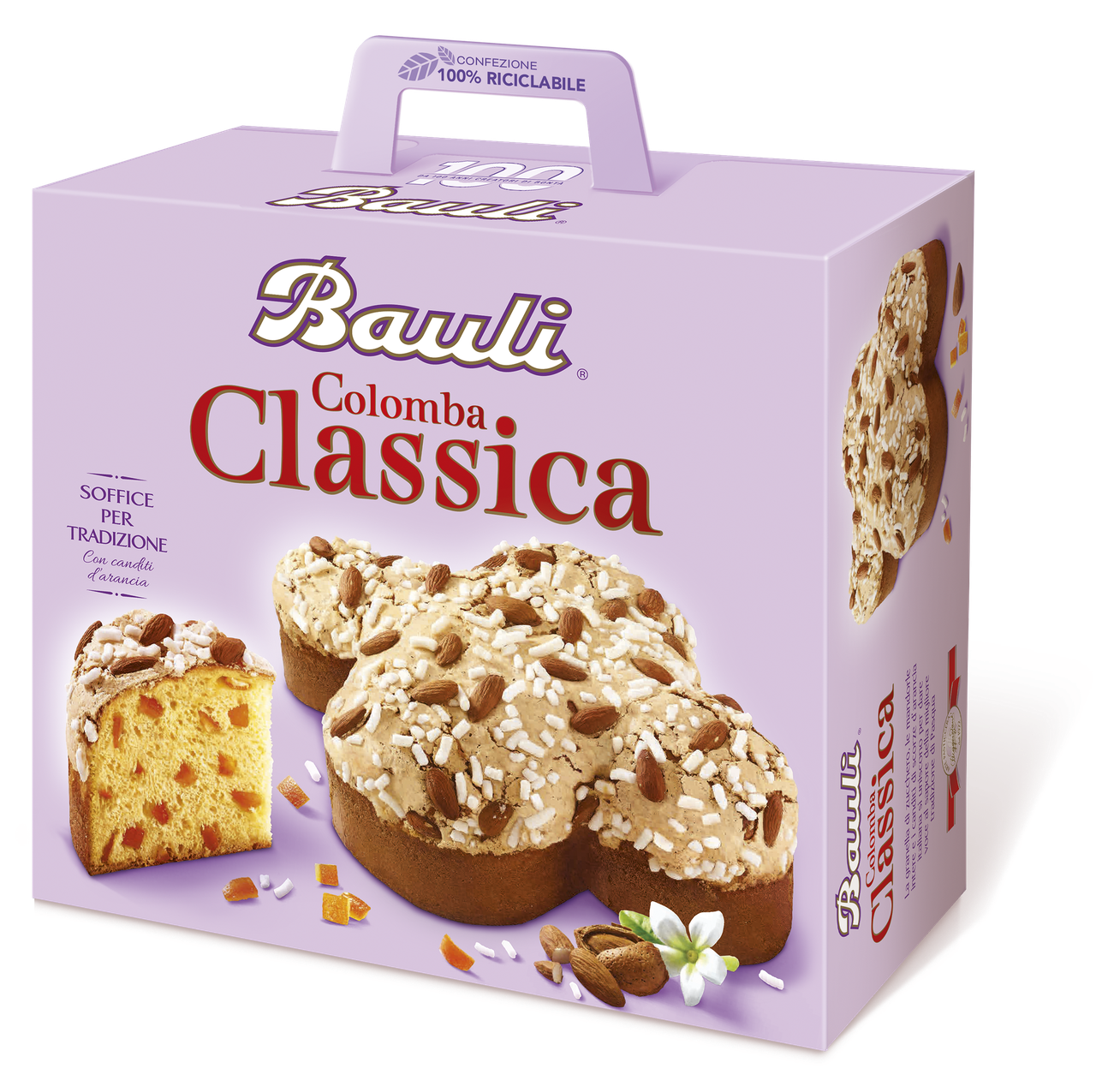 Кекс з мигдалем класичний Bauli La Colomba Classica 700 г Італія