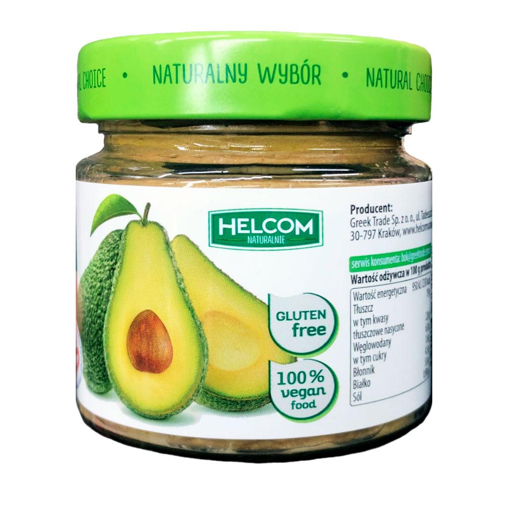 Паста з авокадо БЕЗ ГЛЮТЕНА Helcom Pasta z Awokado 190 г Польща