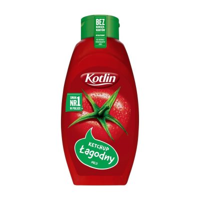 Кетчуп ніжний БЕЗ ГЛЮТЕНА Kotlin Ketchup Lagodny 450 г Польща