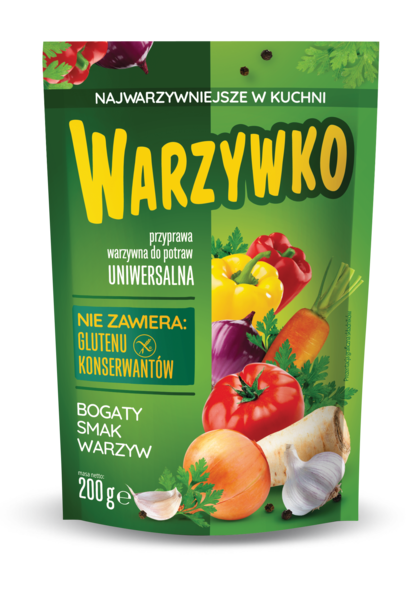 Приправа овочева універсальна БЕЗ ГЛЮТЕНА Warzywko 200 г Польща
