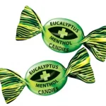 Карамель з евкаліптом і м'ятою Mieszko Eukaliptus&mint candies 150 г Польща