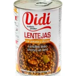 Сочевиця з беконом і ковбасою чоризо Didi Lentejas con pancata y chorizo 415г Іспанія