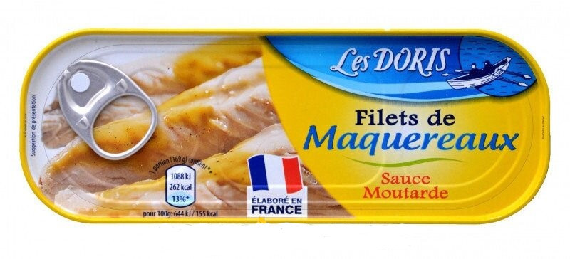 Філе макрелі у винному соусі з провансальськими травами Les Dris Filets Maquereaux 176 г Франція