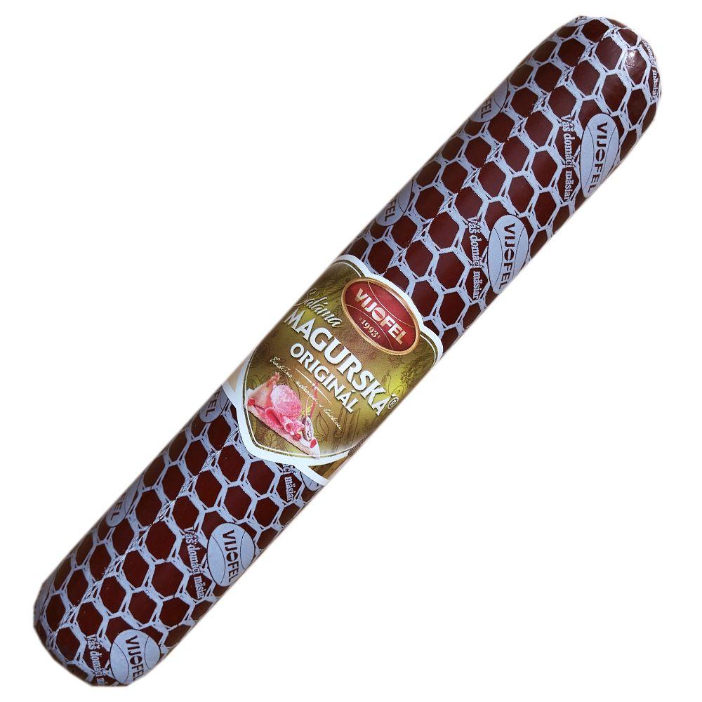 Ковбаса салями сирокопчена Javor Salama Vijofel 600 г/ Словаччина