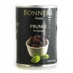 Чорнослив у легкому сиропі Bonners Prunes 420 г Великобританія