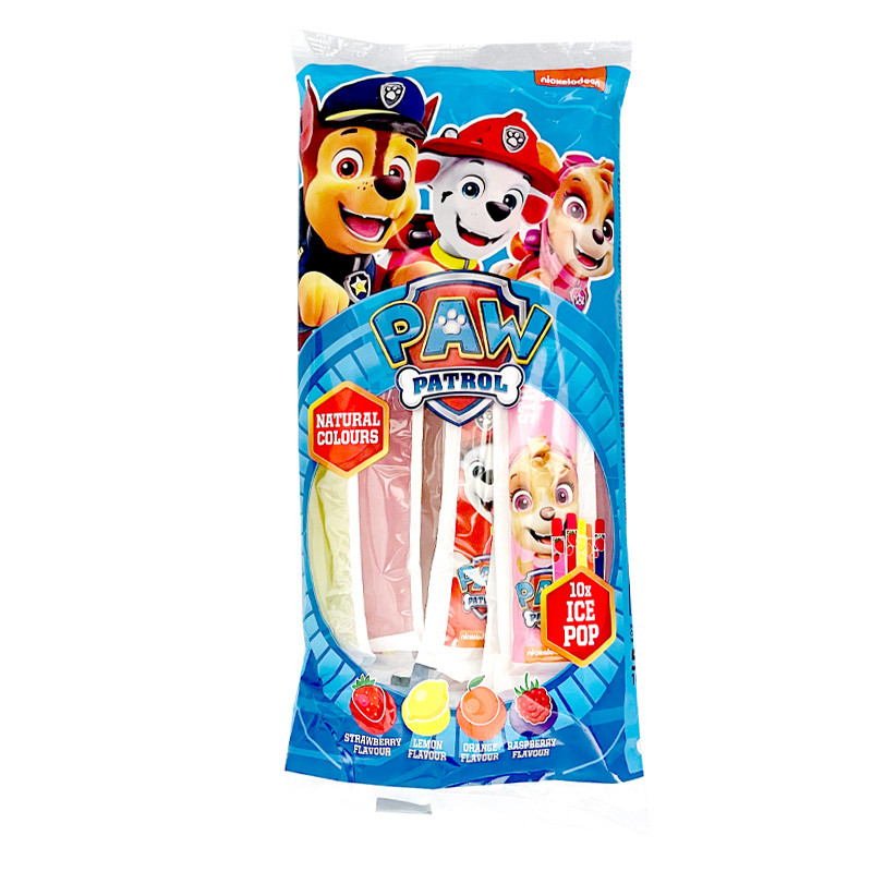 LED-морозиво фруктовий БЕЗ ГЛЮТЕНА Dolciando ghiaccioli (апельсин, черешня, лимон, полуниця) Італія 500 мл