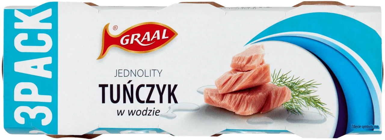 Тунець у натуральній мінеральній воді Naturalmente Mare Aperto, 3 x 80 г Італія
