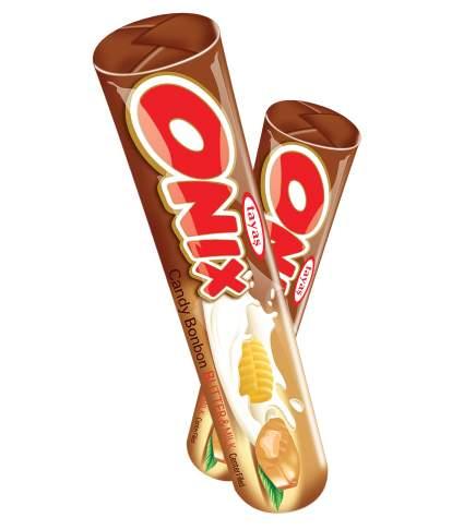 Льодяники з молочно-вершковою начинкою Tayas Onix 38г Туреччина