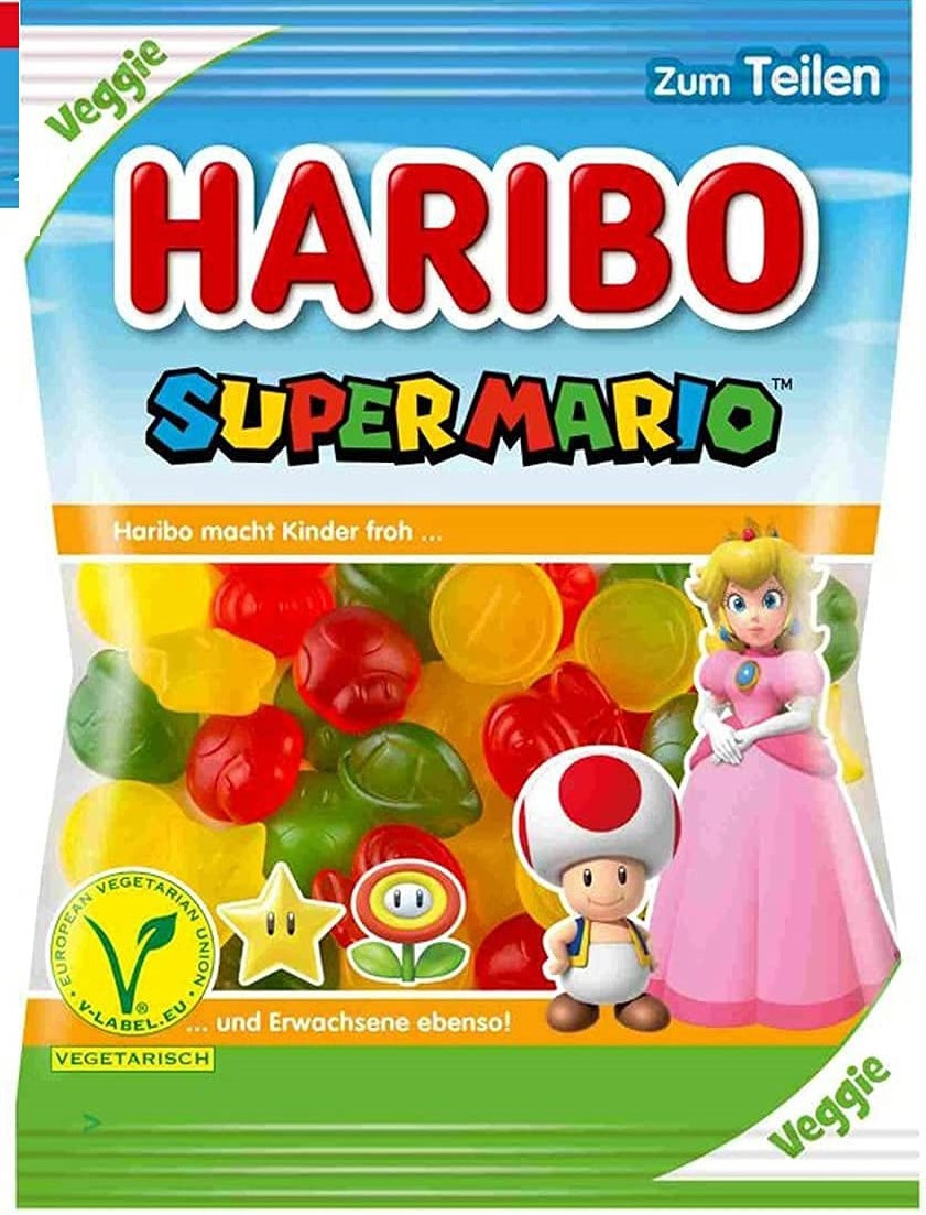 Желейні цукерки Haribo Super Mario 175г Німеччина