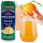 Напій газований зі 100% соком апельсина АМАРА Sanpellegrino Naturali Aranciata Amara 0.33 л Італія