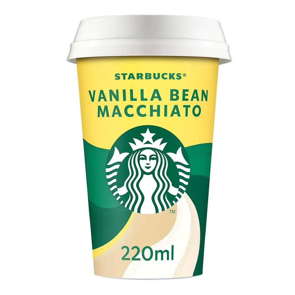 Холодна кава Starbucks Vanilla Bean Macchiato Eiskaffee 220 мл Данія