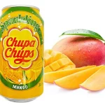 Напій газований зі смаком манго Chupa Chups Mango 345 мл ж/б Корея