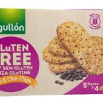 Печиво вівсяне із шоколадною крихтою БЕЗ ГЛЮТЕНА Gullon Gluten Free Oats&Choc Chips 220 г (5х44 г) Іспанія