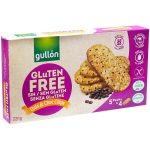 Печиво вівсяне із шоколадною крихтою БЕЗ ГЛЮТЕНА Gullon Gluten Free Oats&Choc Chips 220 г (5х44 г) Іспанія