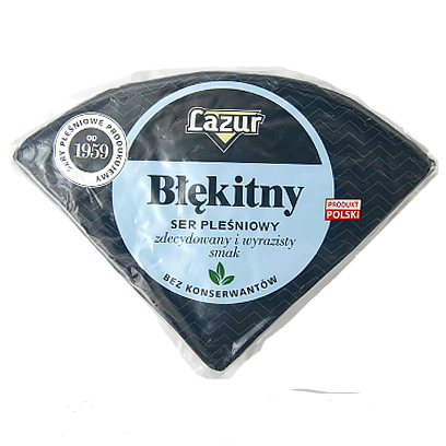 Сир із блакитною цвіллю БЕЗ КОНСЕРВАНІВ Lazur Blekitny 340 г Польща