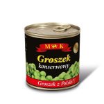 Зелений горошок консервований M&K 240/400 г Польща