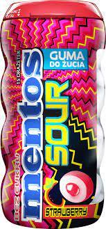 Жувальні драже Зелене яблуко Mentos Sour Green Apple 30 г Польща