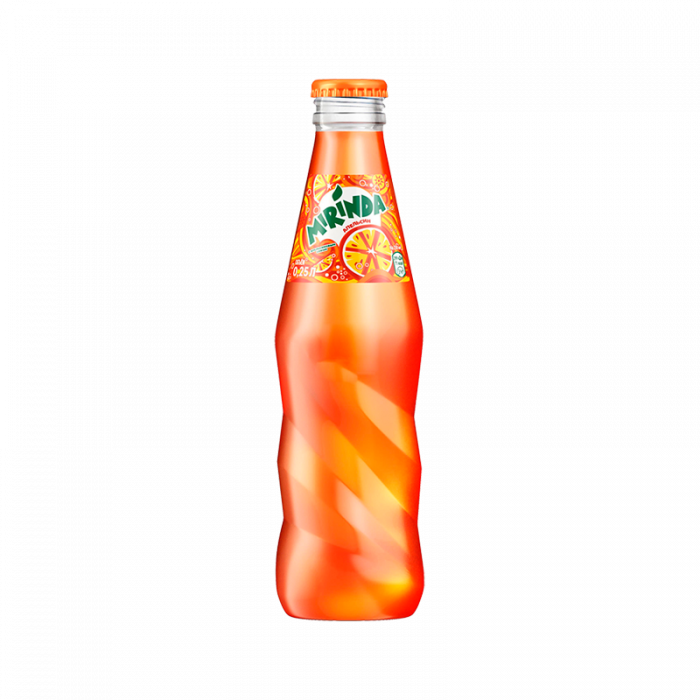Напій сильногазований Mirinda 250мл з/бут.